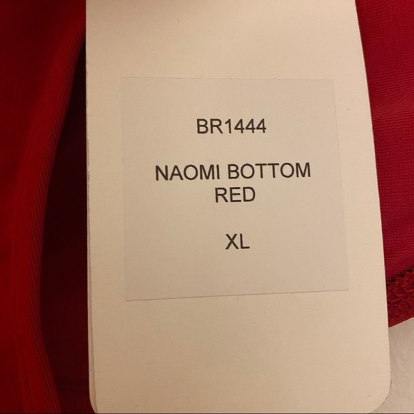 NWT Beth Richards Naomi Red swimsuit bottom - Picture 8 of 11